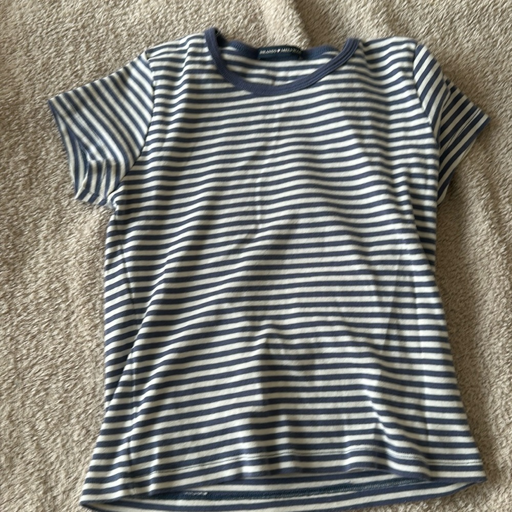 Brandy striped tee